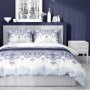 Satin cotton decorative Turkish bed linen 150x200 or 140x200
