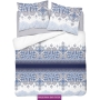 Oriental cotton satin bedding 160x200