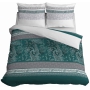 Byzantine embellished satin cotton bed linen 220x200