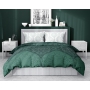 Green Home Satin bedding with ornaments 200x200 + 2x 50x60 cm