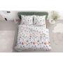 Flowery bedding made of satin cotton 4035, 150x200 and 140x200