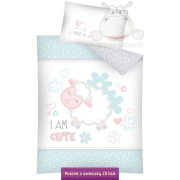 Baby bedding with sheep 100x135