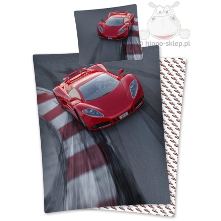 Kids bed linen with Gran Turismo car 135x200, 140x200