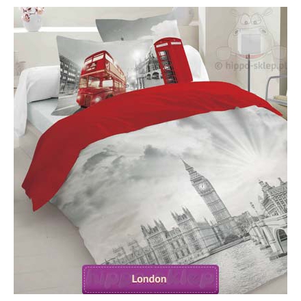 London 3D bedding set 200x200 or 150x200
