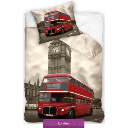 London Big Ben bedding set 140x200