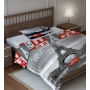 City & places bedding with Eiffel tower 150x200