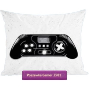 Glow in the dark pillowcase with gamepad 70x80 cm