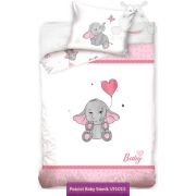 Baby bedding with elephant 100x135, Carbotex